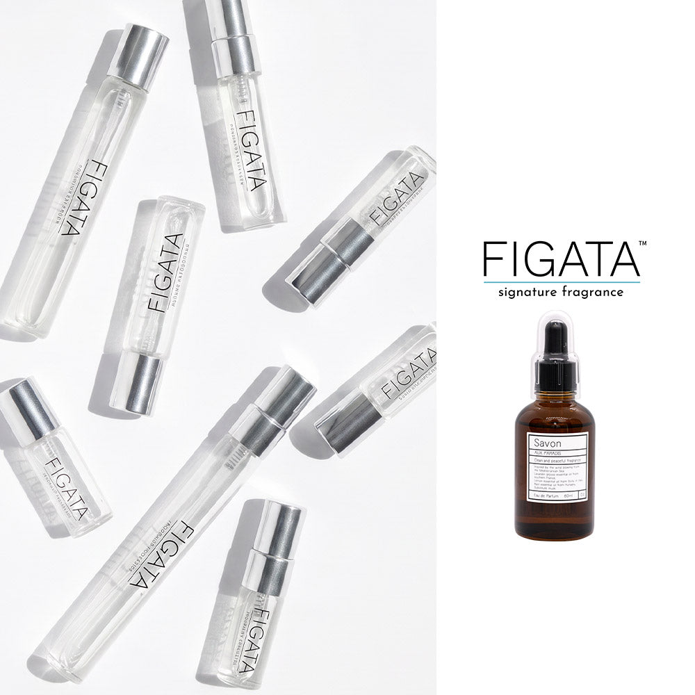 [FIGATA] Mini perfume Ingredients/ Au Paradise Sabon Eau de Parfum Perfume Sample Sold by weight Choose from 1.5ml, 3ml, 5ml Spray Roll-on Atomizer Nekoposu AUX PARADIS