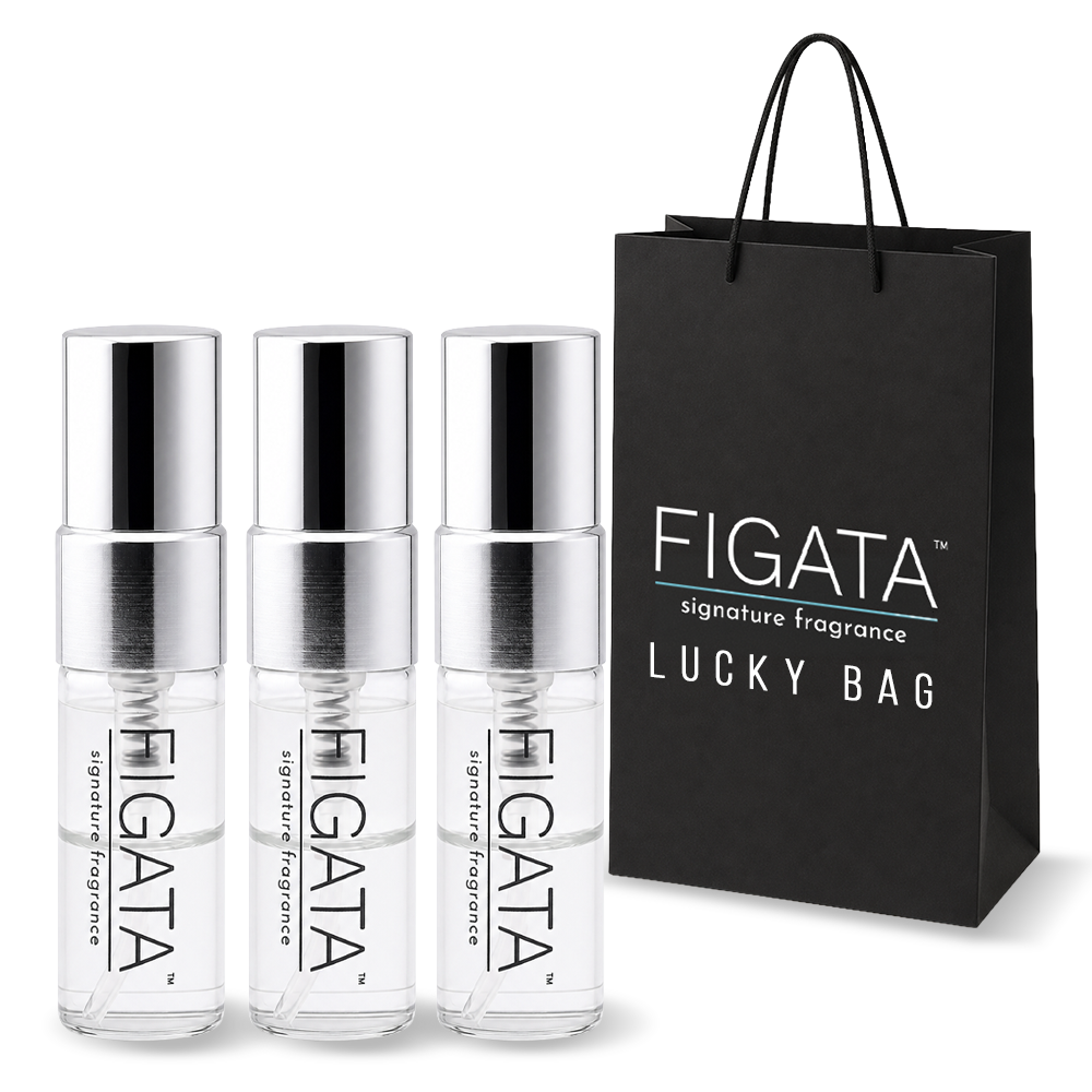 [FIGATA] Trial Perfume 3-Piece Set, Choose from Lucky Bags, Mini Perfume, Lazy Sunday, Garden, English Pear, Sheer Love, 212 001, Woman, Capacity 1.5ml, 3ml, 5ml, 10ml, Spray, Roll-on, Atomizer, Nekoposu