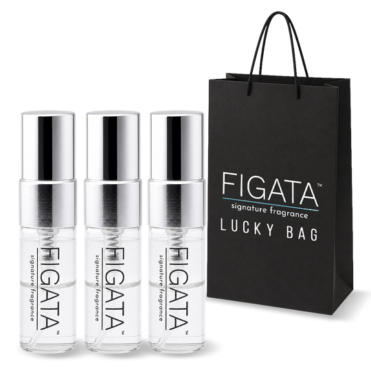 [FIGATA] Trial Perfume 3-Piece Set, Choose from Lucky Bags, Mini Perfume, Lazy Sunday, Garden, English Pear, Sheer Love, 212 001, Woman, Capacity 1.5ml, 3ml, 5ml, 10ml, Spray, Roll-on, Atomizer, Nekoposu